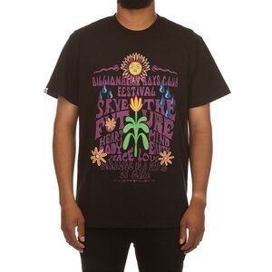 Billionaire Boys Club Black Festival Graphic Tee